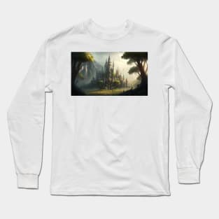 Castle in the forest Long Sleeve T-Shirt